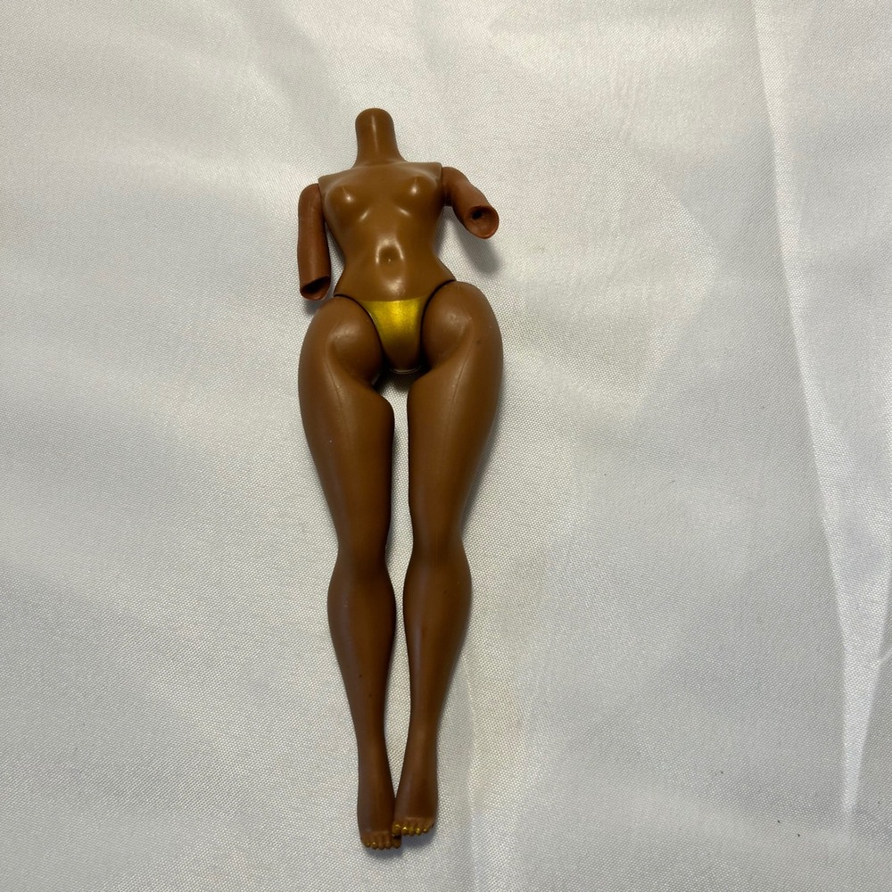 LOL SURPRISE OMG BODY ONLY 24K D.J. FOR REPLACEMENT‎ OOAK DOLL DARK SKIN